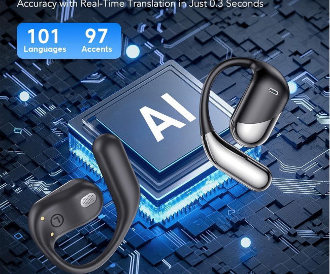 Беспроводные наушники-переводчики Paekole Translation Earbuds Real Time